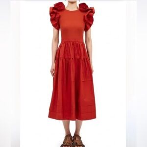 NWT ULLA JOHNSON francine dress Sz 10